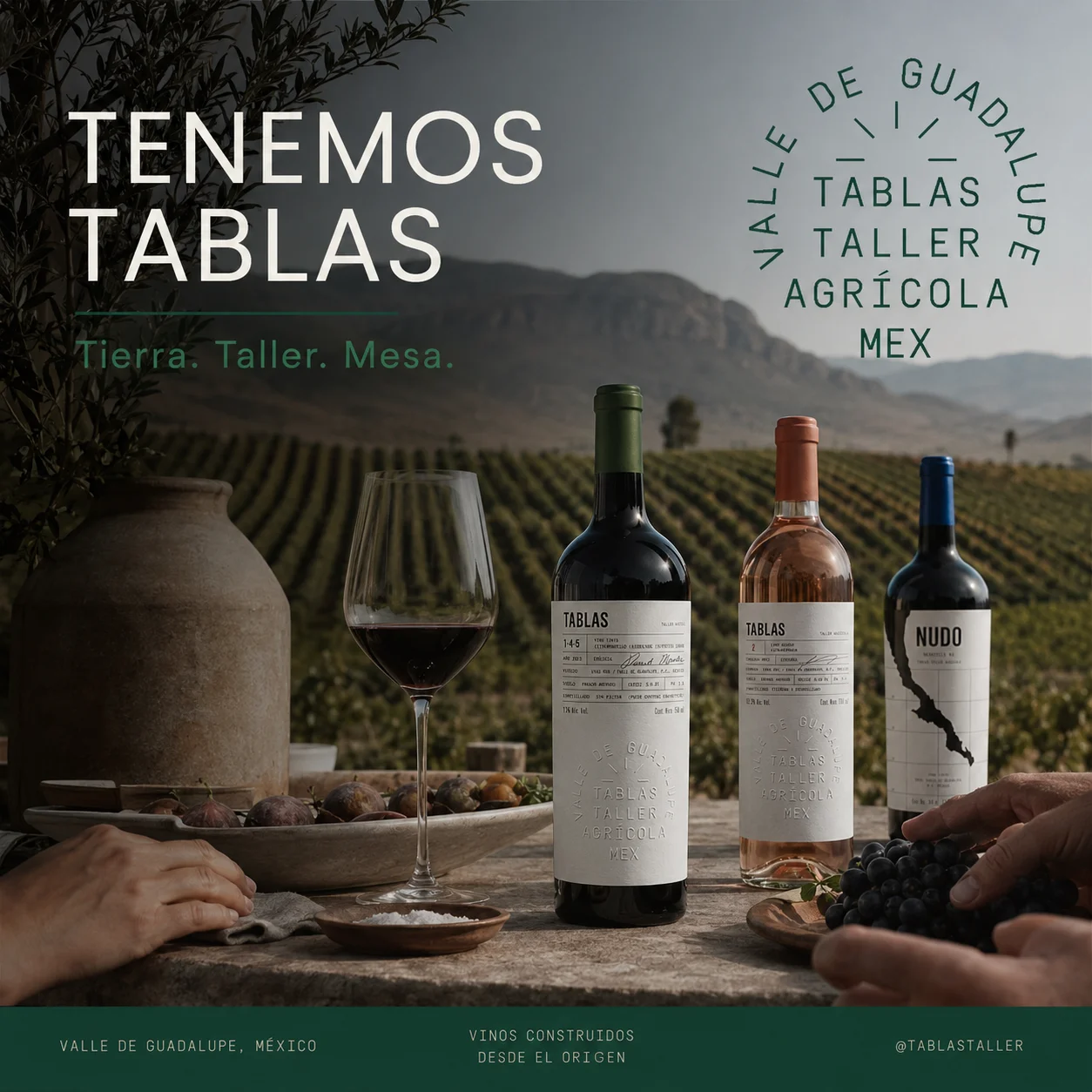 Tenemos Tablas — la arquitectura del sistema, de la tierra a la conversación