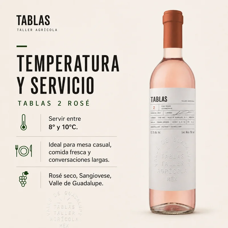 Temperatura y servicio