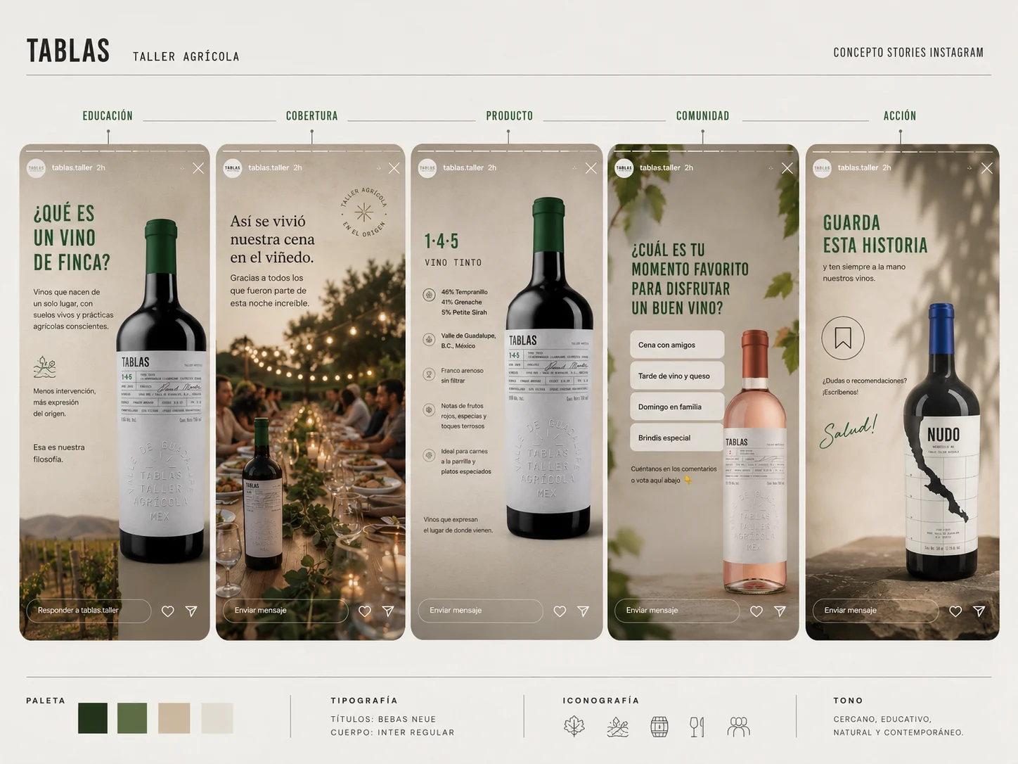 Feed mockup